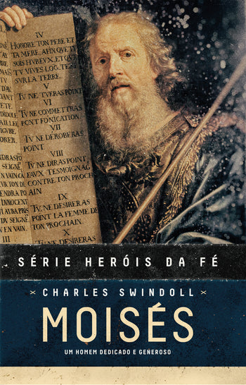 Capa do livro Moisés — Série Heróis da Fé